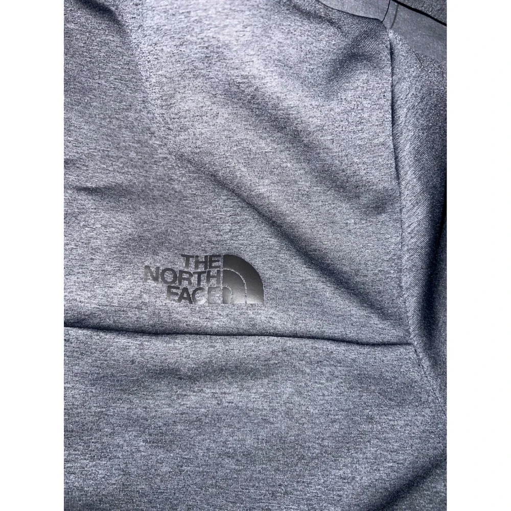 The North Face WindWall Jacket Mens L Gray Excellent Full Zip Softshell Fleece